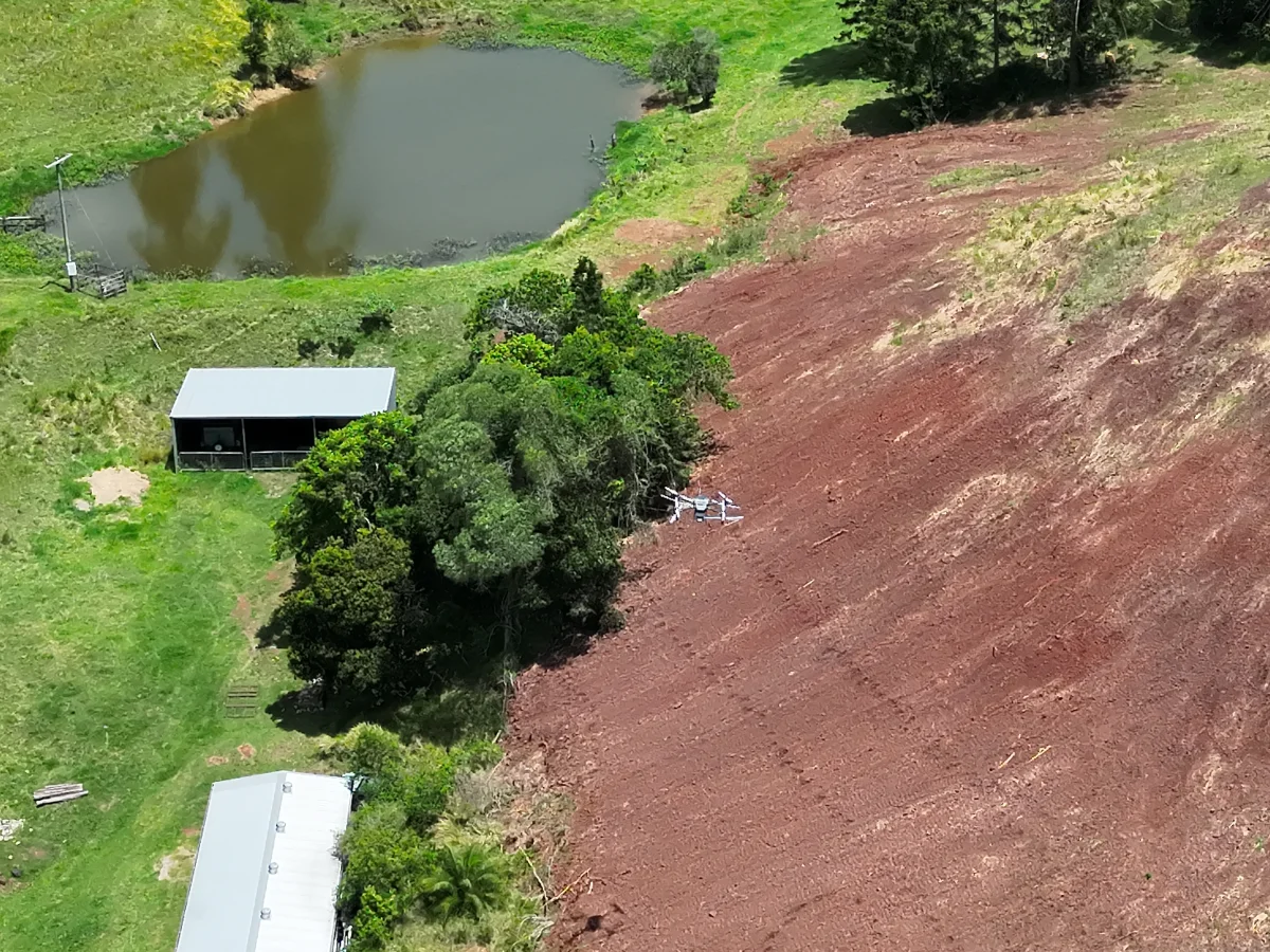 South East Queensland aerial view